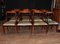 Chaises de Salle à Manger Regency avec Dossier en Corde, Angleterre, Set de 12 1