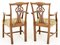 Antique Chippendale Armchairs in Mahogany, 1800, Set of 2, Image 6