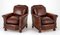 Club Chairs in Leather, Set of 2 5