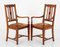 Antique Sheraton Revival Armchairs in Mahogany, Set of 2 2
