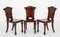 Antique William IV Hall Chairs, Set of 3, Image 1