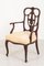 Antique Chippendale Carver Armchair in Mahogany, 1890, Image 2