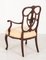 Antique Chippendale Carver Armchair in Mahogany, 1890, Image 6