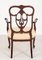 Antique Chippendale Carver Armchair in Mahogany, 1890, Image 7