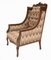 Club chair vittoriane con sgabelli, set di 2, Immagine 6