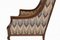 Fauteuils Club Victoriens avec Tabourets, Set de 2 9