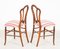 Antike viktorianische Accent Stühle aus Nussholz, 1860, 2er Set 5
