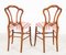 Antike viktorianische Accent Stühle aus Nussholz, 1860, 2er Set 6