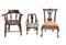 Antique Chippendale Children's Chairs, Set of 3, Image 1