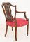 Antique Hepplewhite Armchairs in Mahogany, 1900, Set of 2, Image 2