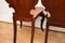 Antique Victorian Hall Chairs with Carved Seats, 1840, Set of 2, Image 4