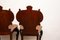 Antique Victorian Hall Chairs with Carved Seats, 1840, Set of 2 3