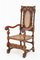 Antique Farmhouse Carolean Dining Chair in Oak 2