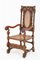 Antique Farmhouse Carolean Dining Chair in Oak, Image 2
