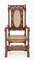 Antique Farmhouse Carolean Dining Chair in Oak, Image 3