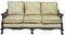 Antique Bergere Sofa Suite, Set of 3 6