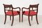 Antique Regency Mahogany Chairs, Set of 2, Image 3