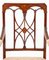 Sheraton Revival Armchair in Mahogany, Image 6