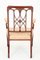 Sheraton Revival Armchair in Mahogany, Image 8