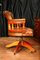 Leather Swivel Desk Chair 4