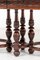 Chippendale Dining Table in Mahogany with Extending Leaves 4