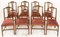 Esszimmerstühle aus Mahagoni, 1900er, 8er Set 1