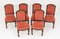 Victorian Walnut Salon Chairs, 1860s, Set of 8 1