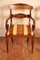 Regency Esszimmerstühle aus Nussholz mit Intarsien, England, 10er Set 12