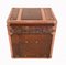 Leather and Copper Steamer Trunk 8