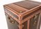 Leather and Copper Steamer Trunk 6