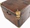 Vintage English Leather Steamer Trunk, Image 12