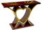 Art Deco Inlaid Console Table 2