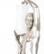 Französische Art Deco Tischlampe mit Figur 14