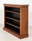Antique Victorian Walnut Open Front Bookcase, 1850s, Image 2