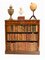 Regency Bücherregal aus Mahagoni mit Intarsien 2