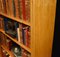 Regency Sheraton Satinwood Open Bookcase 7