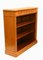 Regency Sheraton Satinwood Open Bookcase 8