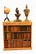Regency Sheraton Satinwood Open Bookcase, Image 2
