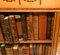 Regency Sheraton Satinwood Open Bookcase 9