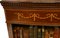 Regency Mahogany Open Bookcases with Adjustable Shelving, Set of 2 6