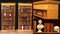 Regency Sheraton Satinwood Open Bookcases, Set of 2 3