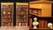 Regency Sheraton Satinwood Open Bookcases, Set of 2, Image 3