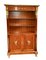 French Empire Open Front Cabinet in Walnut 1