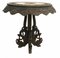 Antique Burmese Hand-Carved Side Table, 1890s 6