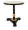 Regency Lacquered Side Table with Marble Top, Image 6