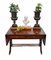 Regency Mahogany Sofa Table with Leather Top, Image 2