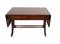 Regency Mahogany Sofa Table with Leather Top 1