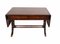 Regency Mahogany Sofa Table with Leather Top, Image 1