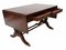 Regency Mahogany Sofa Table with Leather Top, Image 6