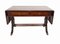 Regency Mahogany Sofa Table with Leather Top, Image 4